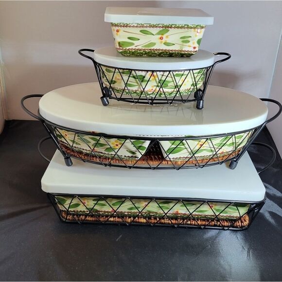 BRAND NEW TEMP-TATIONS PRESENTABLE OVENWARE BY TORA - Picture 4 of 16
